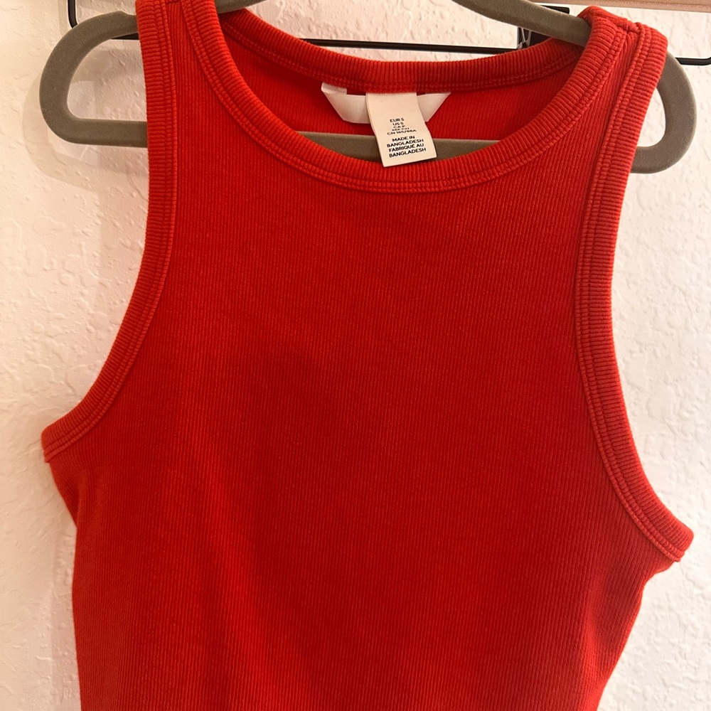 H&M Vibrant Red Tank Top